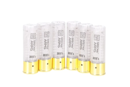 Zestaw 6 shellsów 30 kulek Specna Arms do strzelb VAPOR™