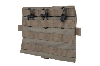 Panel Ładownica Ape Force Gear na 3 magazynki M4/M16 Flat Ranger Green