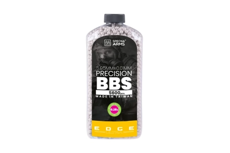 Kulki precyzyjne 0,28g Specna Arms EDGE ULTRA™ BIO - 5600 szt - białe - butelka