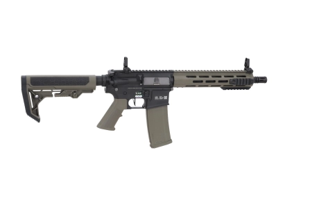 Karabinek ASG Specna Arms SA-F03 FLEX™ Light Ops Stock HAL ETU Gen.2 Oliwkowy
