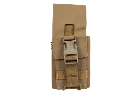 Regulowana kieszeń na duże radio Primal Gear Lightweight Coyote Brown