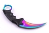Nóż typu karambit Rainbow Fade