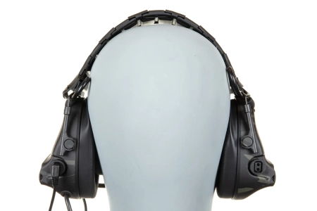 Taktyczny zestaw słuchawkowy Wosport C5 HD-14-A MC Black