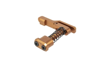 Aluminiowy zwalniacz magazynka Maxx Model Advanced typu C do replik MTW M4 Flat Dark Earth