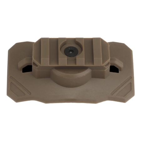 Uniwersalny montaż latarki na hełm Wosport Tan