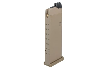 Magazynek green gas 24 kulki East Crane do replik typu Glock 17/18/34 MA011 Flat Dark Earth