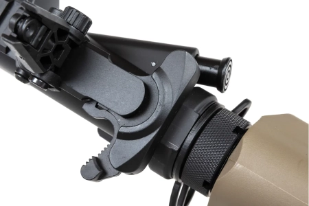 Karabinek ASG Specna Arms RRA SA-P14 PRIME™ Aster II ETU z silnikiem bezszczotkowym Half-Tan