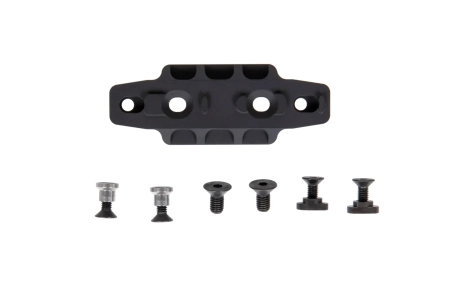 Adapter dwójnogu typu 17S na KeyMod/M-LOK Czarny