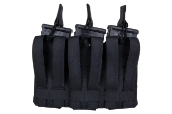 M-Tac Ładownica elastyczna na 3 magazynki Elite Laser Cut Czarna