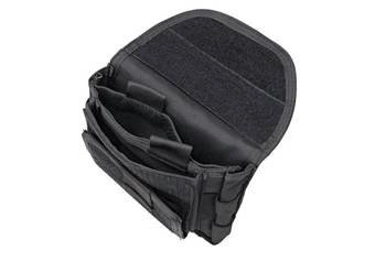 Panel administracyjny z mapnikiem - czarny