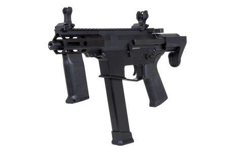 Replika pistoletu maszynowego Golden Eagle/EMG Angstadt Arms UDP-9 4'' Czarna