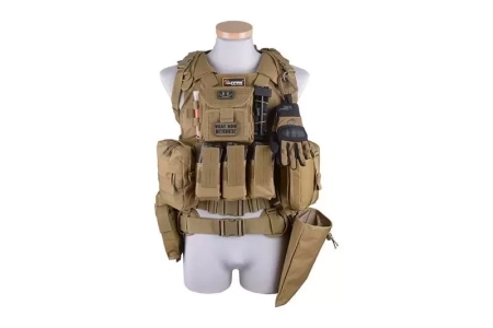 Kamizelka taktyczna typu Plate Carrier - oliwkowa