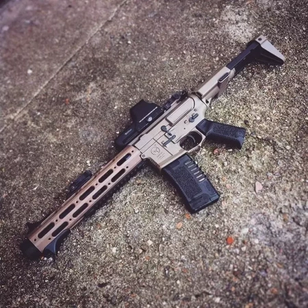 Replika karabinka AM-013 - dark earth