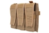 Panel Ładownica Ape Force Gear na 3 magazynki M4/M16 Coyote Brown