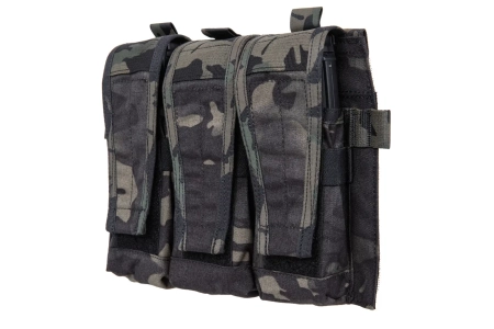 Panel Ładownica Ape Force Gear na 3 magazynki M4/M16 MC Black