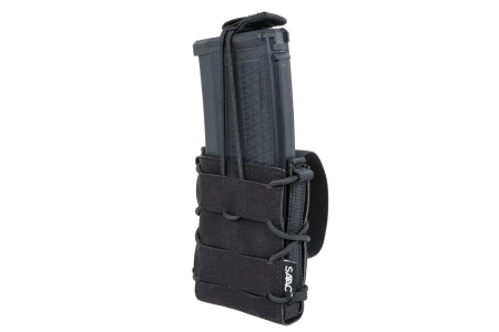 Pojedyncza ładownica typu Open Specna Arms Tactical na magazynki karabinowe Czarna
