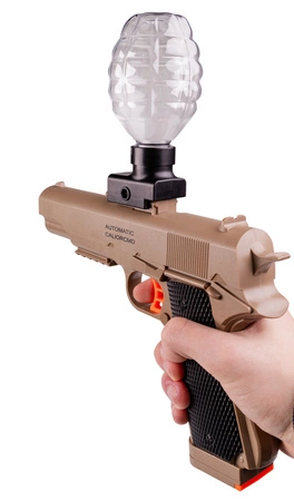 Pistolet elektryczny na żelowe kulki Colt 1911 - tan