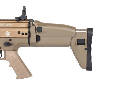 Karabinek szturmowy ASG Cybergun x FN HERSTAL SCAR-H CQC Tan