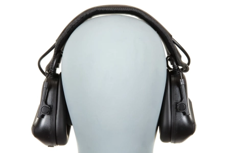 Aktywne ochronniki słuchu Wosport HD-12 wersja IPSC Gen 5 Czarne