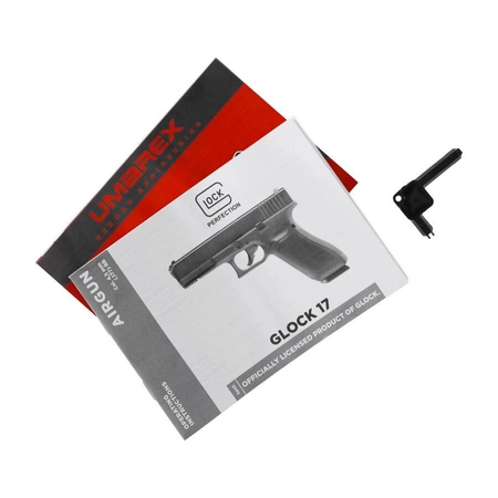 Pistolet wiatrówka Glock 17 gen5 4,5 mm BB zielony