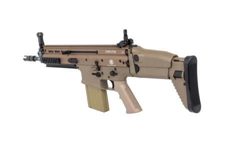 Karabinek szturmowy ASG Cybergun x FN HERSTAL SCAR-H CQC Tan