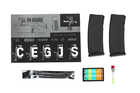 Karabinek ASG Specna Arms SA-C20-L CORE™ Light Ops Stock HAL ETU™ Gen.2 Czarny