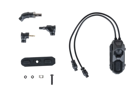 Podwójny włącznik żelowy Wosport FL-ACC-33 Czarny