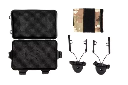 Adapter zestawu typu Comtac I lub Comtac II na hełm - czarny