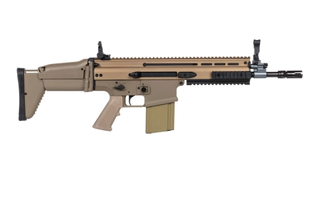 Karabinek szturmowy ASG Cybergun x FN HERSTAL SCAR-H CQC Tan