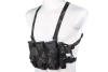 Minimalistyczna kamizelka typu Chest Rig Wosport VE-108 MC Black