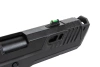 Pistolet ASG SRC Dark Viper DUAL POWER z magazynkiem green gas Czarny