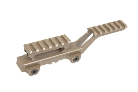 Średni montaż RIS Wosport pod kolimatory i urządzenia typu PEQ/NGAL Tan