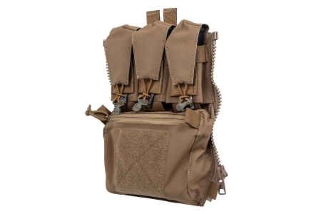 Panel szturmowy V5 PC z ładownicami pistoletowymi Wosport Coyote Brown