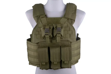 Kamizelka taktyczna typu Plate Carrier - oliwkowa