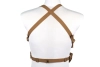 Minimalistyczna kamizelka typu Chest Rig Wosport VE-108 Coyote Brown