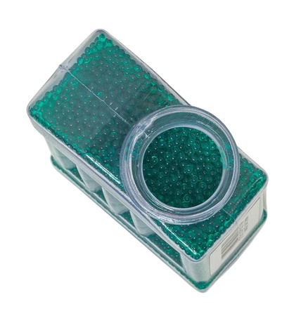 Kulki żelowe 7-8mm pojemnik 20000 szt. - zielone
