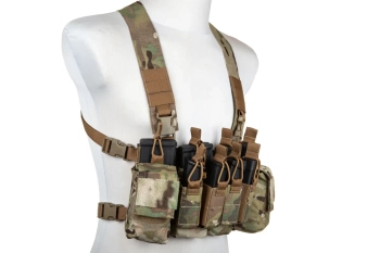 Kamizelka Chest Rig Pew Tactical typu D3CR-X CR02 MC