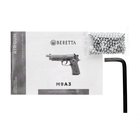 Pistolet wiatrówka Beretta M9A3 FM 4,5 mm czarny