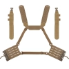 Zestaw Chest Rig Wosport ARC Coyote Brown