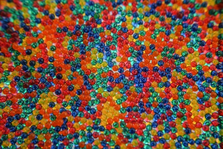 Kulki żelowe 7-8mm saszetka 3000szt. - multikolor