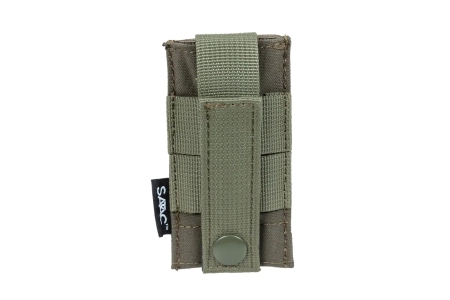 Pojedyncza ładownica typu Open Specna Arms Tactical na magazynki pistoletowe Oliwkowa