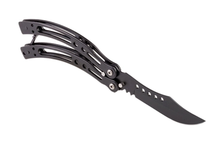 Nóż motylkowy Butterfly Black