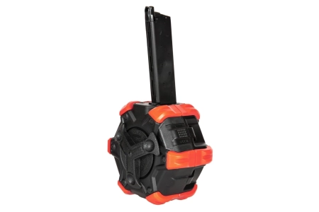 Bębnowy magazynek gazowy 350 kulek do replik 1911