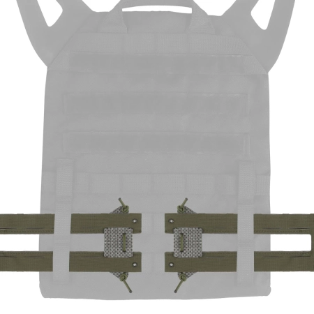 Uniwersalne Cummerbundy Wosport Lightweight Gridle QD Ranger Green