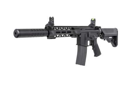 Karabinek ASG SRC DUAL POWER SR4 ZAROS-S GBB z magazynkiem green gas