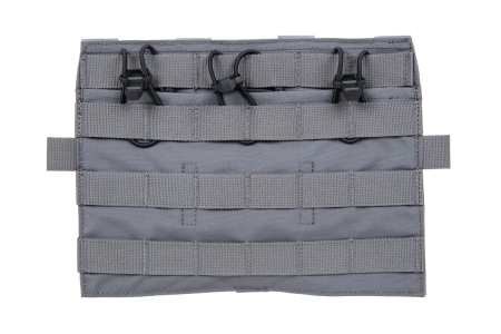 Panel Ładownica Ape Force Gear na 3 magazynki M4/M16 Flat Wolf Grey