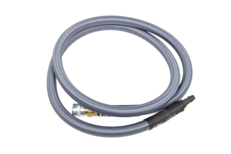 Wąż HPA S&F Mk.III z oplotem 115 cm - Szary