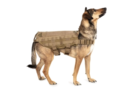 Taktyczna kamizelka dla psa - tan