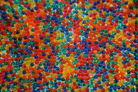 Kulki żelowe 7-8mm saszetka 3000szt. - zielone