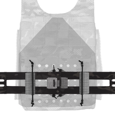 Uniwersalne Cummerbundy Wosport Lightweight Gridle QD MC Black